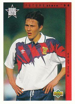 Eoin Jess Scotland Upper Deck World Cup 1994 Eng/Ita Future Stars #242